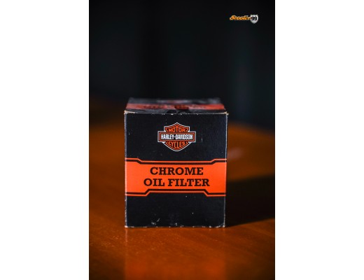 Harley Davidson Chrome Oil Filter